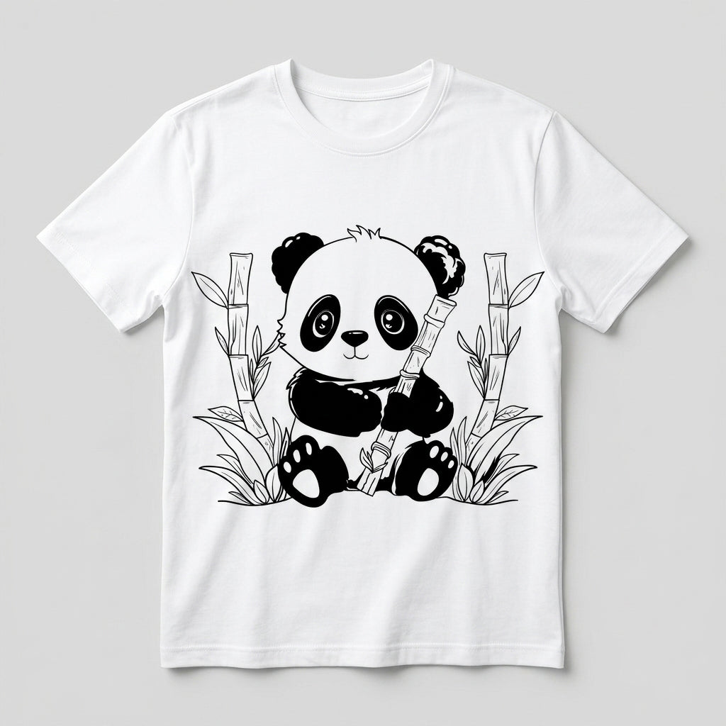 Cute Baby Panda T-Shirt
