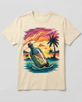Wine Bottle on the beach T-Shirt
